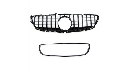 Grill sportowy GT Gloss Black MERCEDES CLS C218 Facelift 2014-2018