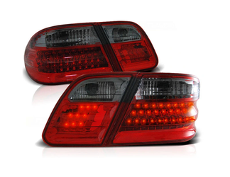 Lampy Diodowe Mercedes W210 95-02 Red Smoke Led