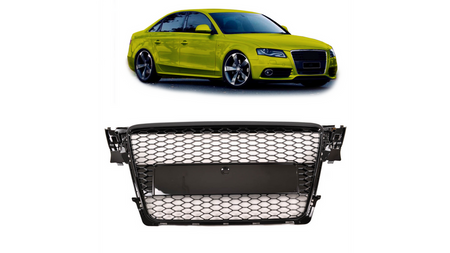 Grill sportowy Gloss Black AUDI A4 B8 przed liftem 2008-2012