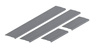 Progi STANDARD Ford Focus II Sedan/Hatchback/Kombi 4\5 2004-2010 - Połysk