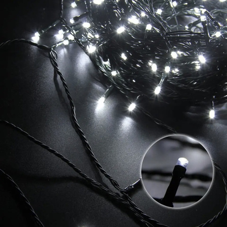 LAMPKI CHOINKOWE 500 LED ZEWNĘTRZNE WEWNĘTRZNE 100M OŚWIETLENIE ŚWIĄTECZNE