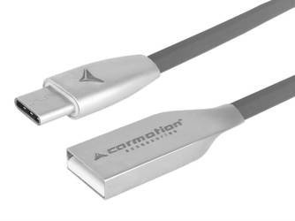 Kabel do ładowania i synchronizacji, 120 cm, USB > USB-C, szary