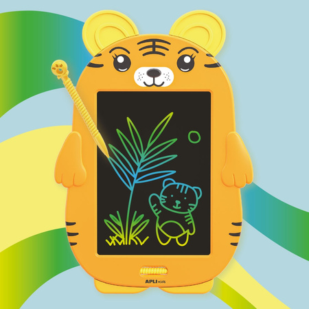 Magiczny tablet LCD do rysowania Apli Kids - Tygrys