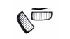 Grill sportowy pojedyncze żeberka Gloss Black BMW 3 E90 E91 przed liftem 2005-2008