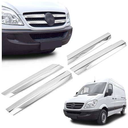 Listwy atrapy przedniej Mercedes-Benz Sprinter PRE-FL 2006-2013
