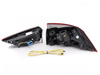 Lampy diodowe red LED bar do VW Golf 8 VIII 19-24