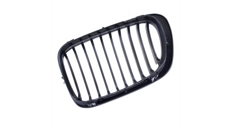 Grill sportowy pojedyncze żeberka Gloss Black BMW 3 E46 przed liftem 1999-2003