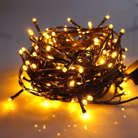 LAMPKI CHOINKOWE 300 LED ZEWNĘTRZNE WEWNĘTRZNE 50M OŚWIETLENIE ŚWIĄTECZNE
