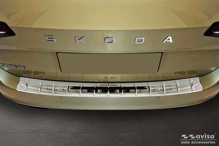 Nakładka na zderzak tylny do Skoda Superb 4 Kombi