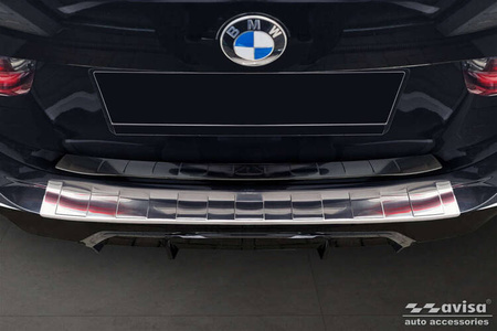 Nakładka na zderzak tylny do BMW 3 VII G21 Kombi  M-Pakiet (Stal)