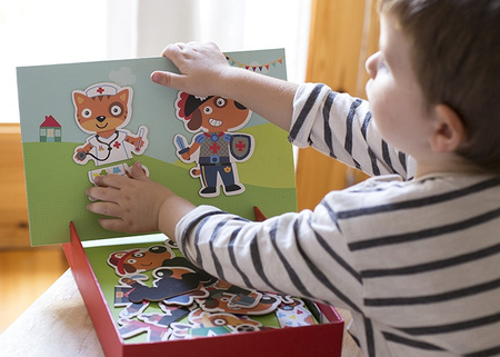 Magnetyczna układanka Apli Kids - Postacie