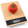 ELEKTRONICZNA WAGA KUCHENNA PŁASKA BAMBUSOWA LCD 5KG