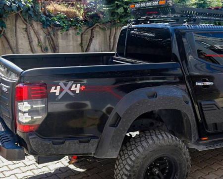 Osłony krawędzi burty na rant paki do MITSUBISHI L200 FL 2019- | ABS