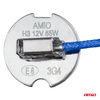 Żarówka halogenowa H3 12V 55W 1szt. blister AMIO-03360