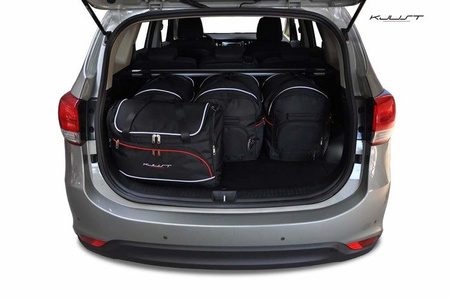 KIA CARENS 2013+ TORBY DO BAGAŻNIKA 5 SZT