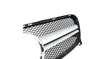 Grill sportowy Silver A-Type MERCEDES GLA-Class X156 przed liftem 2014-2017