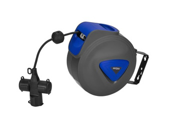 Przedłużacz ze zwijaczem 3x1,5mm 15m KD4046