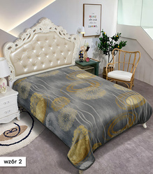 KOC AKRYLOWY 160 X 210 CM DOLCE FAR NIENTE GRUBY MIĘKKI RÓŻNE WZORY + WALIZKA