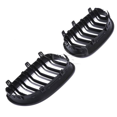 GRILL ( NERKI) BMW E60 E61 03-10 LOOK M5 BLACK MAT