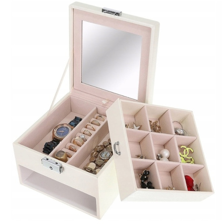 SZKATUŁKA PUDEŁKO ORGANIZER NA BIŻUTERIĘ ETUI