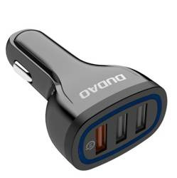 Ładowarka DUDAO QC 3.0 18W 3x USB, czarna