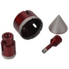 OTWORNICE DIAMENTOWE FREZ STOŻKOWY KD12642