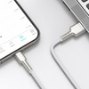 Kabel USB na Lightning Baseus Cafule 2.4A 2m biały