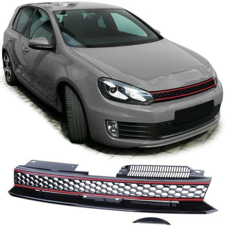 GRILL ATRAPA VW GOLF 6 08-12  GTI STYLE TUNING