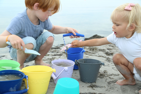 Silikonowe Sitko do piasku Scrunch - Miętowy