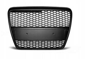 Grill atrapa bez znaczka RS Style Audi A6 C6 BLACK