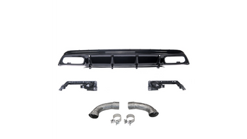 Tylny dyfuzor Gloss Black MERCEDES A-Class W176 przed liftem 2013-2015