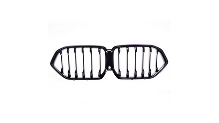Grill sportowy pojedyncze żeberka Gloss Black BMW X6 G06 F96 2019-obecnie