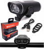LAMPKA ROWEROWA NA PRZÓD LED LAMPA MOCNA USB 350LM