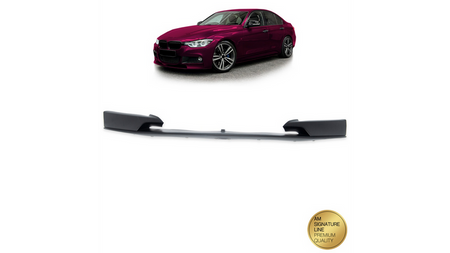 Dokładka przedniego zderzaka Matt Black BMW 3 F30 F31 2011-2019