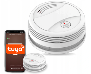 Czujnik detektor DYMU Bezprzewodowy TUYA WIFI
