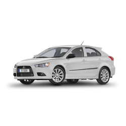 Mitsubishi Lancer 10 listwy boczne