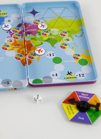 Gra magnetyczna The Purple Cow - Wyścig dookoła świata