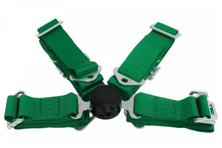 Pasy sportowe 4p 2" Green - Quick