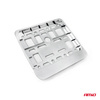 Ramka tablicy rejestracyjnej chrom skuter motorower AMIO-01168