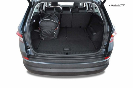 SKODA KODIAQ 2017+ TORBY DO BAGAŻNIKA 5 SZT