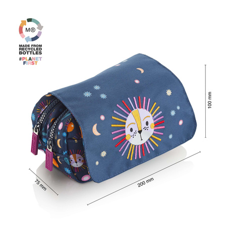 Piórnik z klapką Miquelrius - Lew