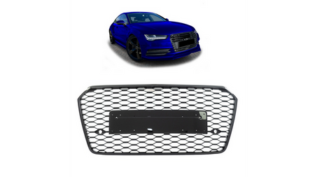 Grill sportowy Gloss Black  AUDI A7 (4G) Sportback Facelift 2014-2018