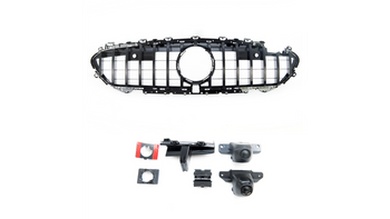 Grill sportowy GT Gloss Black Camera MERCEDES CLS C257 2018-obecnie