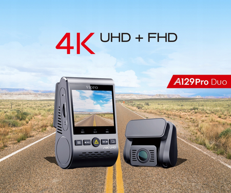 Kamera Rejestrator VIOFO A129PRO-G DUO GPS WIFI 4K