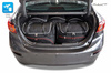 MAZDA 3 LIMOUSINE 2013-2018 TORBY DO BAGAŻNIKA 5 SZT