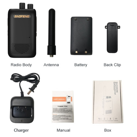 WALKIE TALKIE BF358 HT BAOFENG RADIOTELEFON