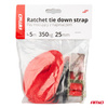 Pas transportowy mocujący z napinaczem 350 kg 25 mm 5 m BELT-01 AMIO-01723