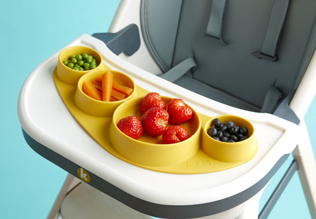 Silikonowy talerz Tiny Tapas Koo-di - Buttercup