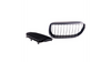 Grill sportowy pojedyncze żeberka Matt Black BMW 6 E63 E64 2003-2010