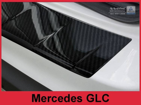 Nakładka na zderzak tylny do Mercedes GLC X253 (Carbon Fiber)